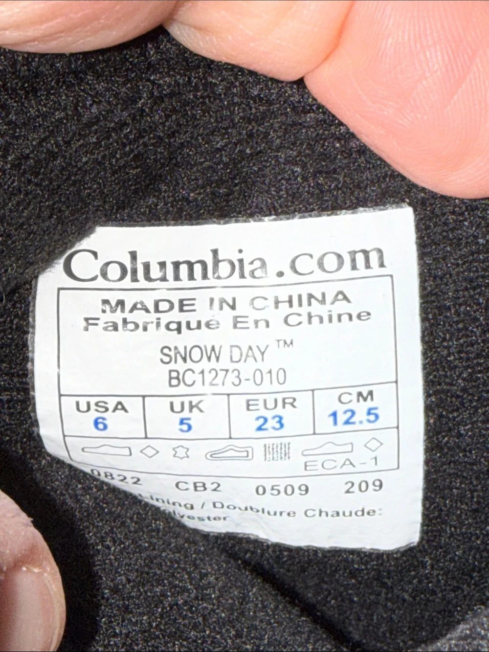 Columbia warm insulated